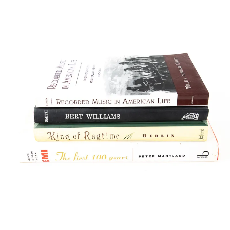Music & History Book Lot (4 Pcs) from auction in Union, Illinois