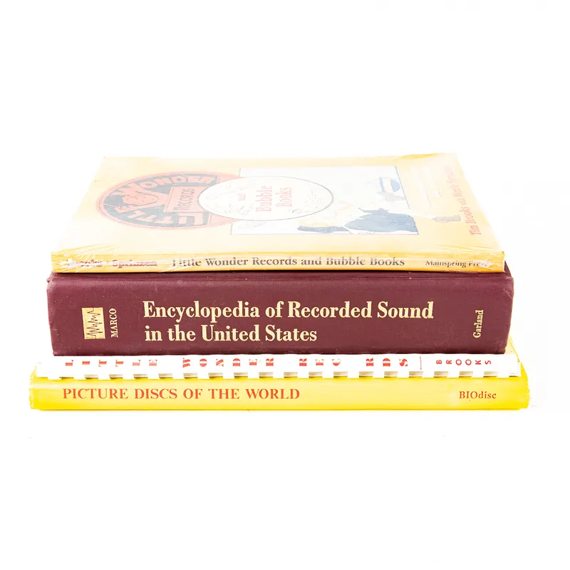 Vintage Music Reference Books & Disc (4) from auction in Union, Illinois