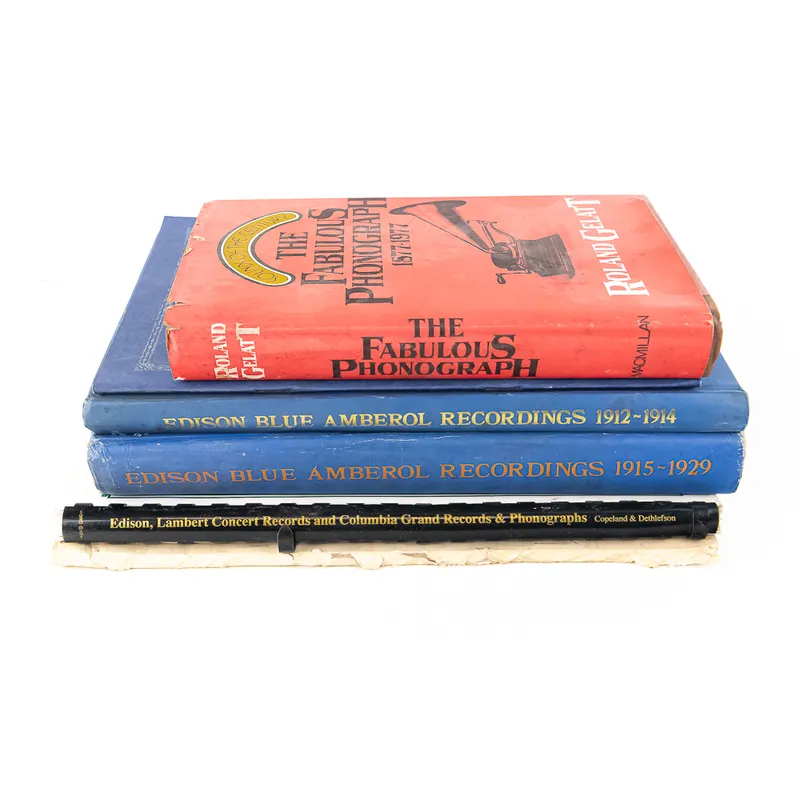 Vintage Phonograph & Radio Reference Books (5) from auction in Union, Illinois