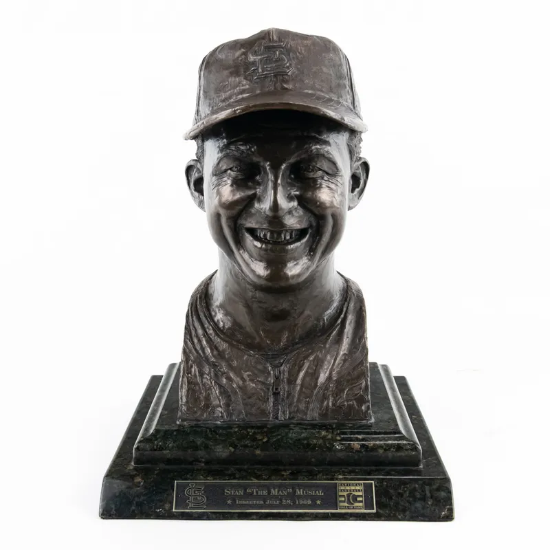Stan Musial - HOF Bust from auction in Union, Illinois
