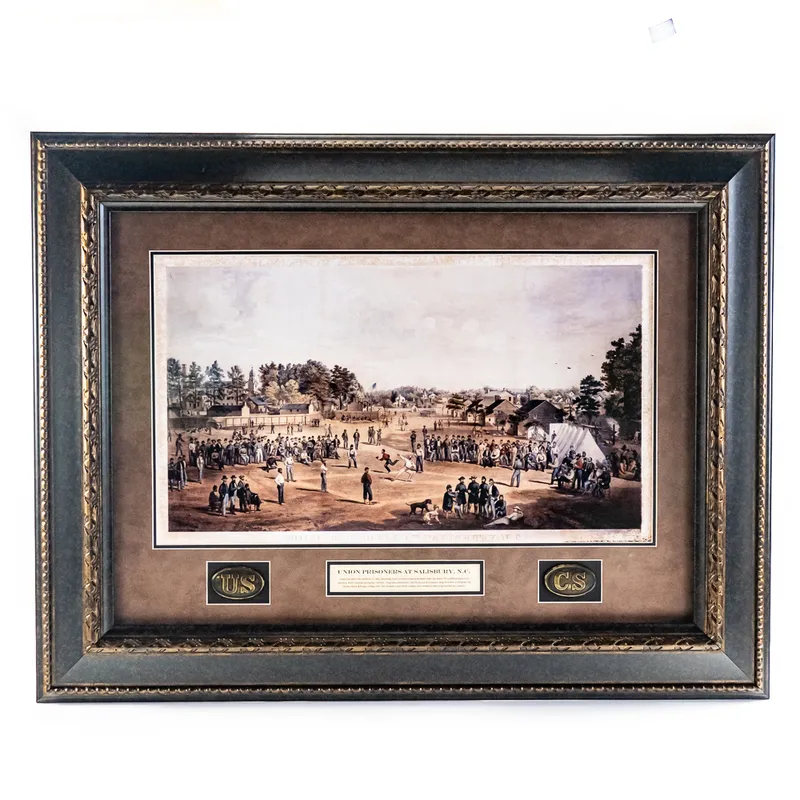 Union Prisoners At Salisbury N.C. from auction in Union, Illinois