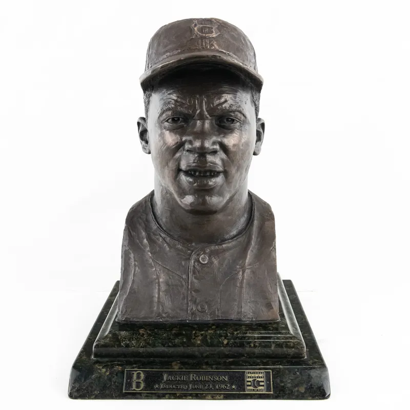 Jackie Robinson - HOF Bust from auction in Union, Illinois