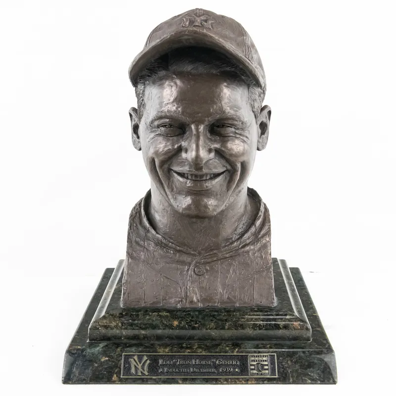 Lou Gehrig - HOF Bust from auction in Union, Illinois