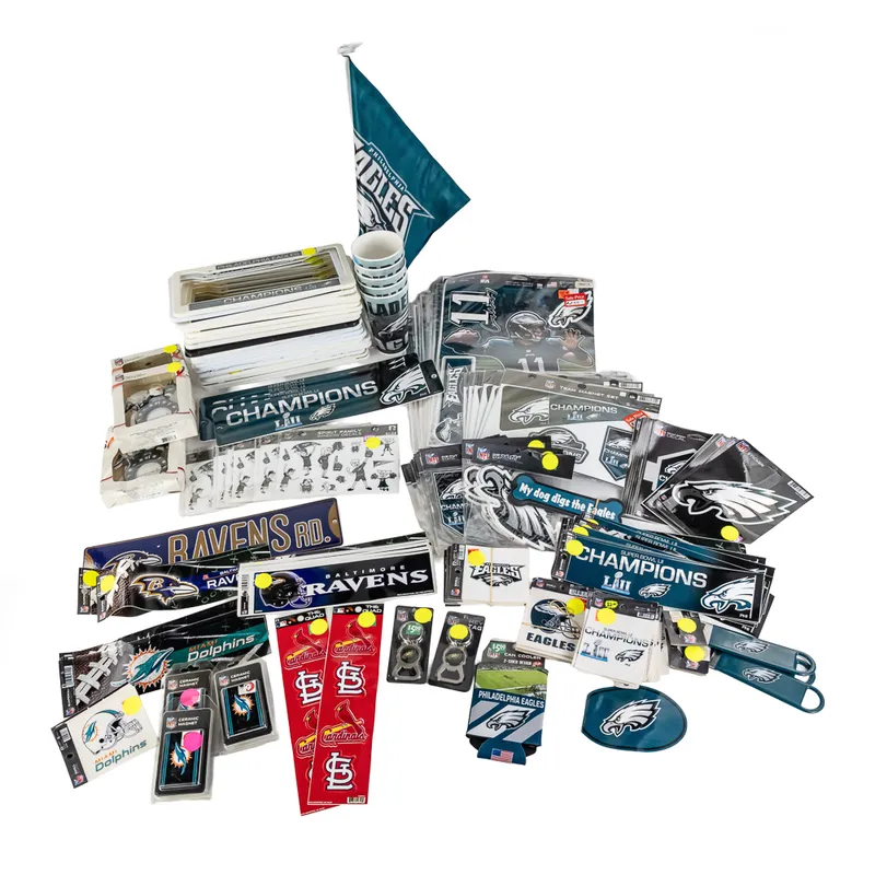 NWT Official Philadelphia Eagles NFL Licensed Gear from auction in Union, Illinois