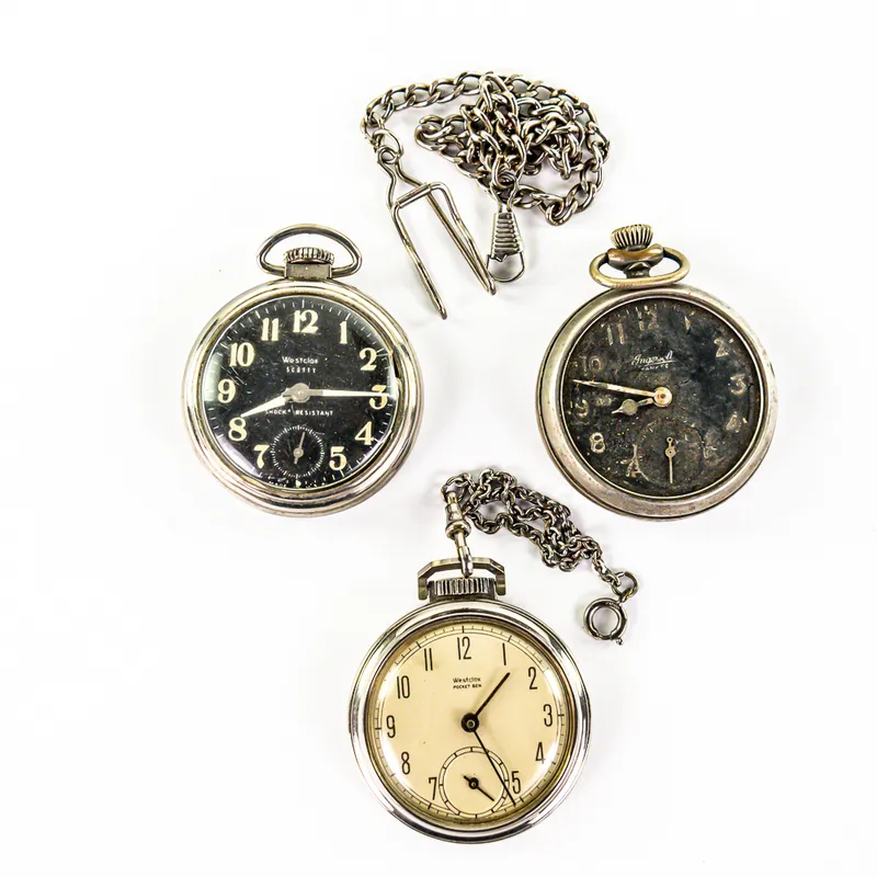 Westclox Ben Scotty & Ingersolk Yankee Pocketwatch from auction in Union, Illinois