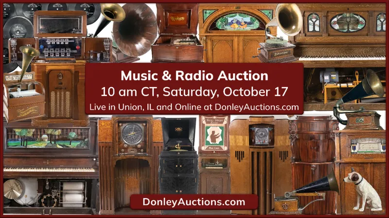 History of Music Machines - Music Boxes, Radios, Phonographs and More