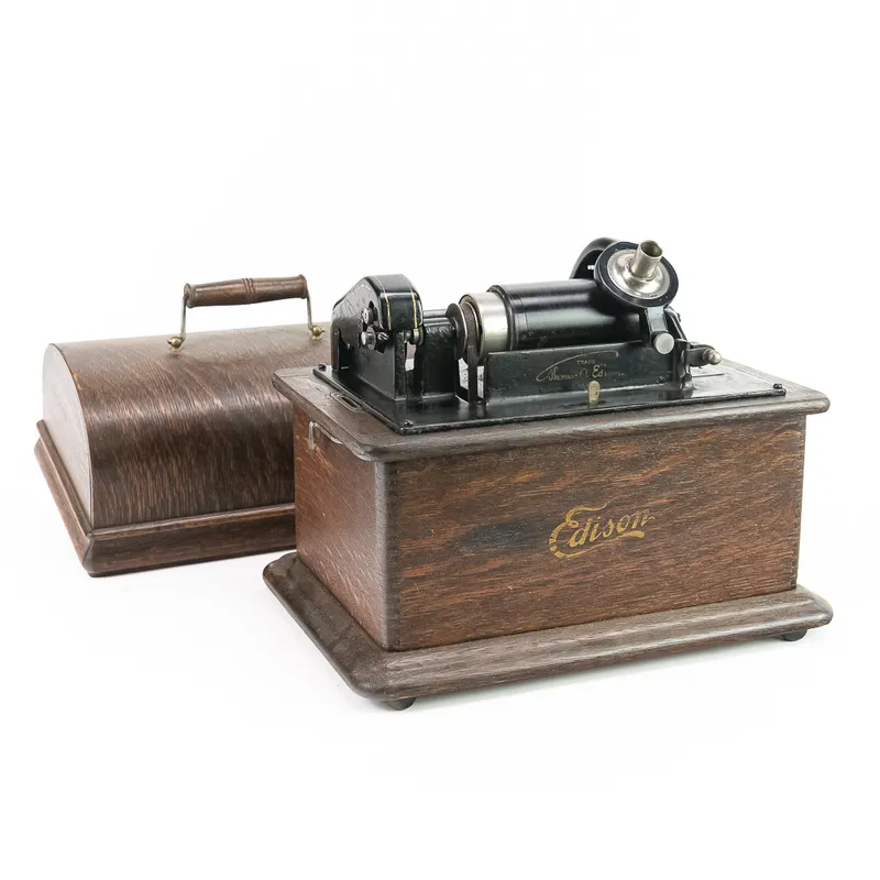 Edison Standard Cylinder Phonograph from auction in Union, Illinois
