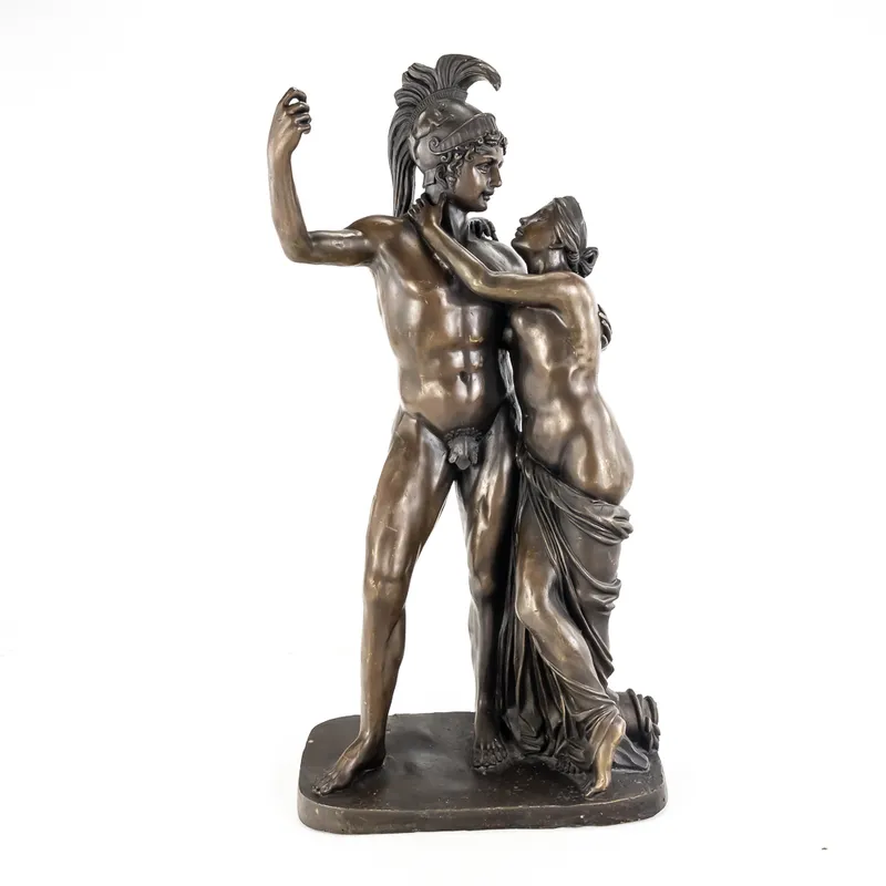 "Mars and Venus" Bronze Sculpture from auction in Union, Illinois