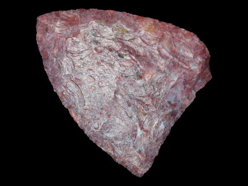 2 1/8" Tortugas, Purple Flint, New Mexico from auction in Quincy, Illinois