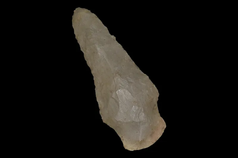 3 3/16" Square Stem Point, Found in Kentucky from auction in Quincy, Illinois