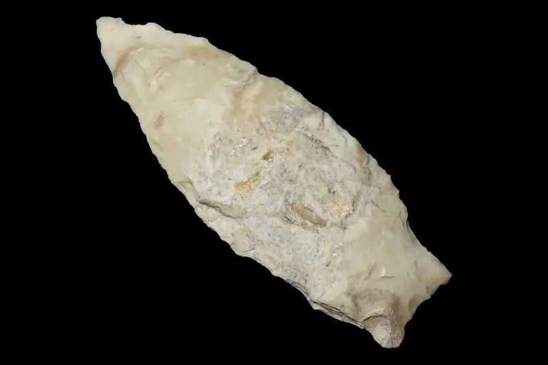 3 1/2" Archaic Lanceolate, Missouri, Ex. Walt McIntire from auction in Quincy, Illinois