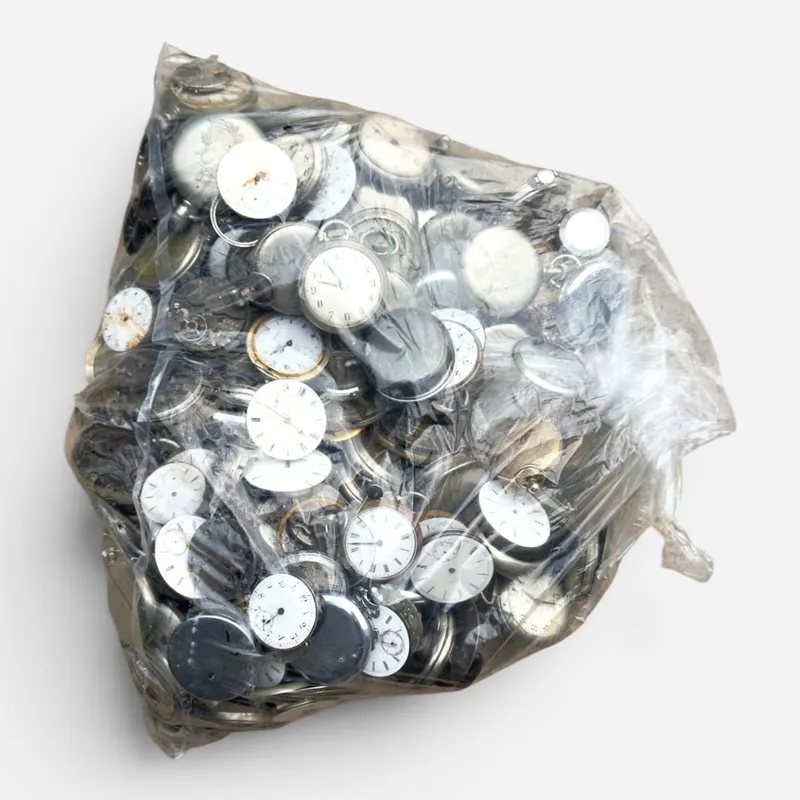 Large Group of Pocket Watches For Parts from auction in West Chester, Pennsylvania
