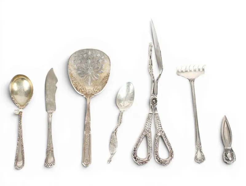 Sterling Silver Flatware, Etc. from auction in West Chester, Pennsylvania