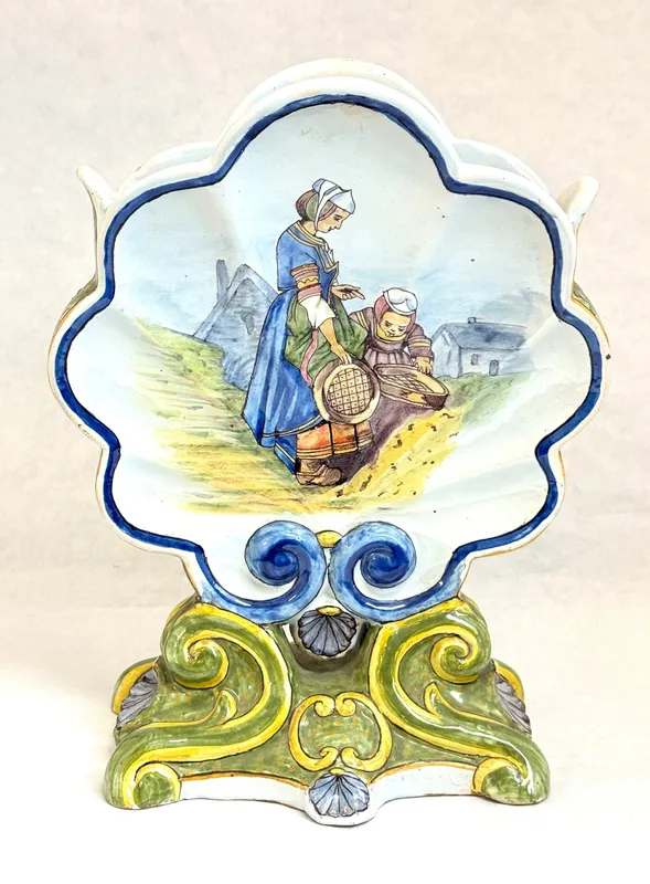 Porquier Beau Jardiniere from auction in Flower Mound, Texas