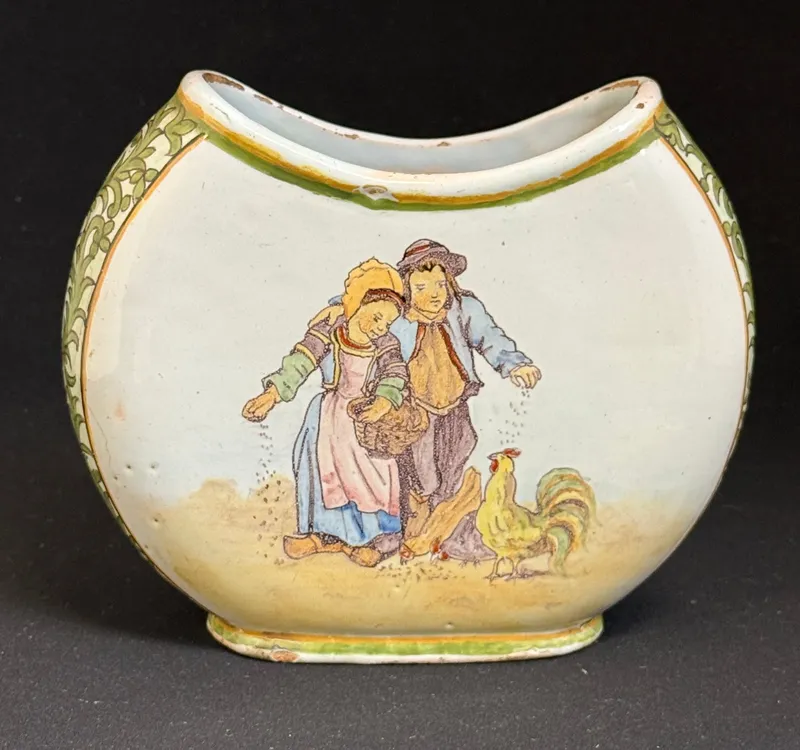 Porquier Beau Moon Vase from auction in Flower Mound, Texas
