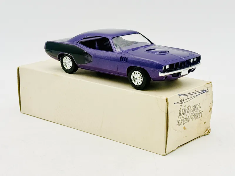 1971 MPC Plymouth Hemi Cuda Promotional Model Car from auction in Shelton, Connecticut