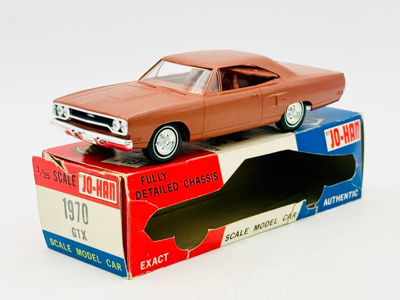 Jo-Han 1970 Plymouth GTX Promotional Model Car with Box from auction in Shelton, Connecticut