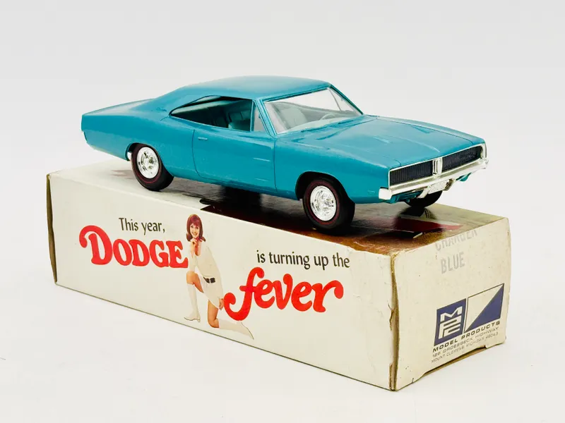 1969 Dodge Charger MPC Promotional Model with Original Box from auction in Shelton, Connecticut