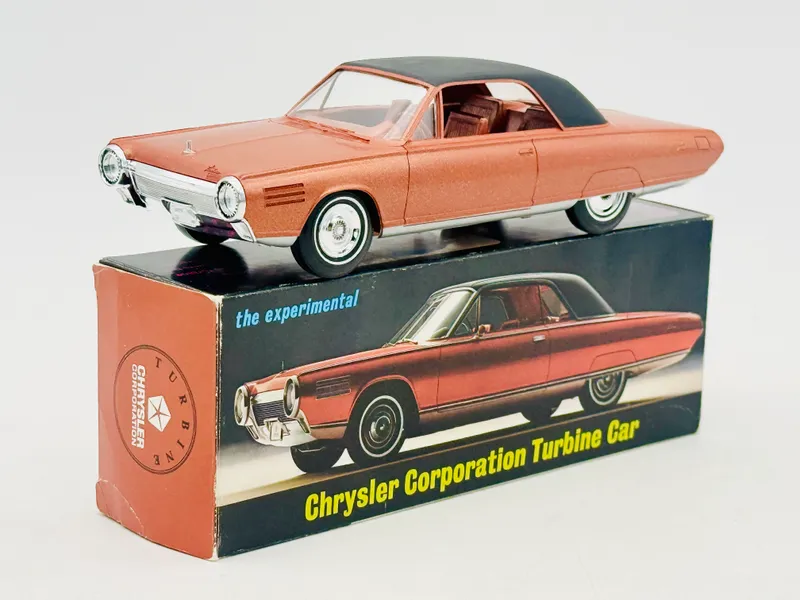 Jo-Han 1963 Chrysler Turbine Promotional Model with Original Box from auction in Shelton, Connecticut