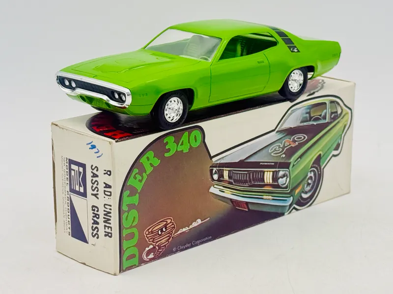 1971 Plymouth Road Runner Promotional Model Car by MPC with Box from auction in Shelton, Connecticut