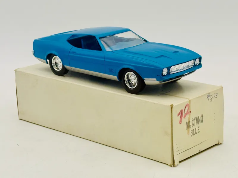 AMT 1972 Ford Mustang Mach 1 Dealer Promo and Box from auction in Shelton, Connecticut