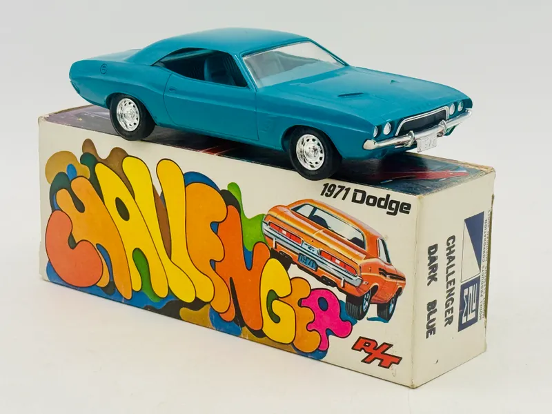MPC 1972 Dodge Challenger R/T Promotional Model in Original Box from auction in Shelton, Connecticut
