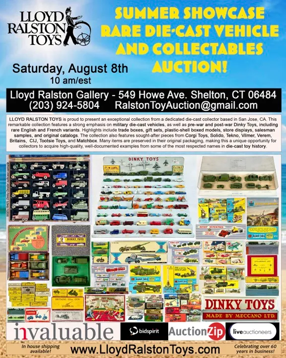 Summer Die-cast Vehicles and Collectables Auction
