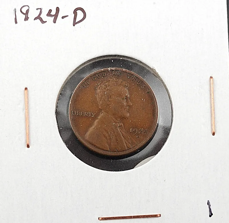 1922-D Wheat Cent from auction in Harker Heights, Texas