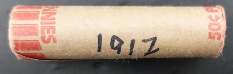 Roll of Wheat Cents from auction in Harker Heights, Texas