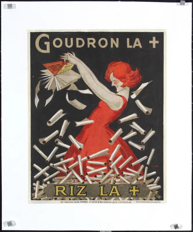 Goudron La - Riz La by Lotti, 1926 from auction in Clayton, California