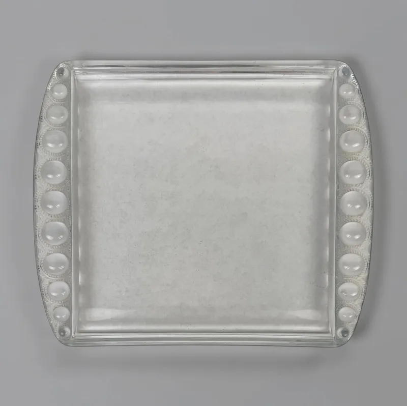 Lalique "Ermitage" Glass Tray from auction in Saint Paul, Minnesota