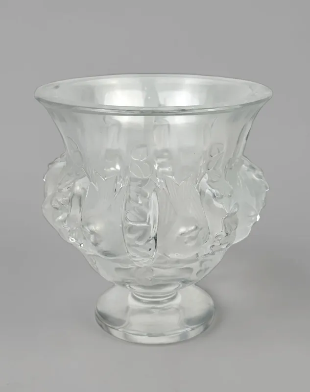 Lalique "Dampierre" Crystal Vase from auction in Saint Paul, Minnesota