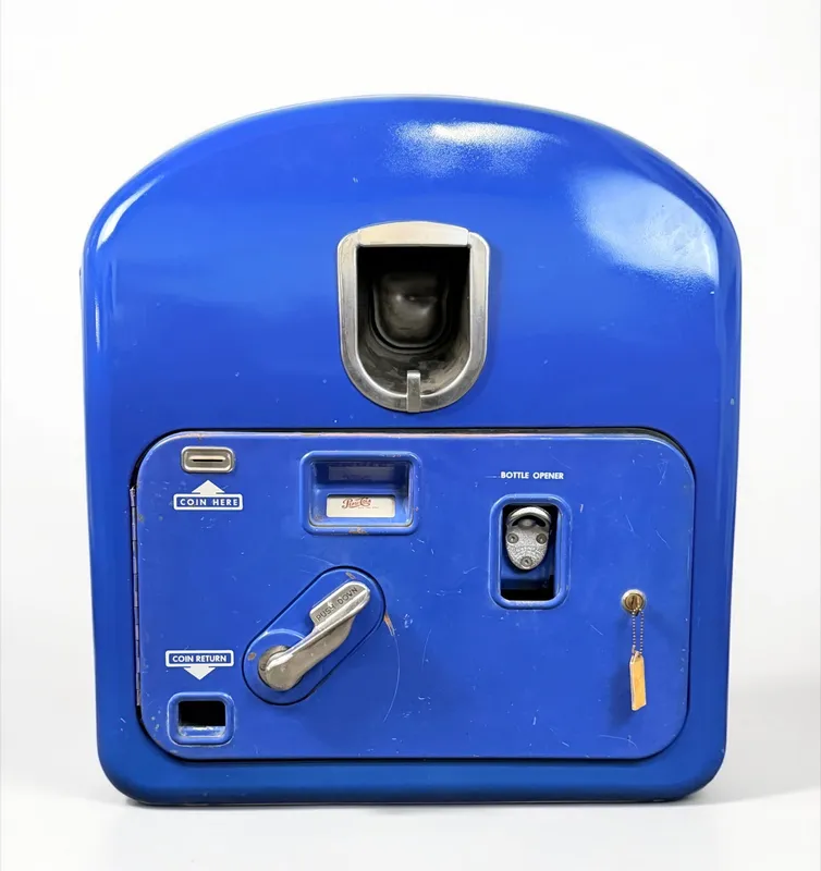 Vintage Vendorlator Pepsi Vending Machine from auction in Saint Paul, Minnesota