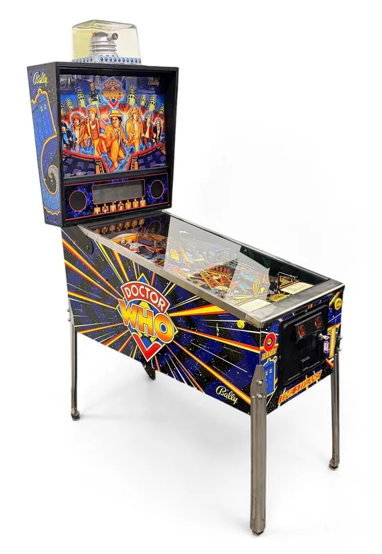 1992 "Doctor Who" Bally Pinball Machine from auction in Saint Paul, Minnesota