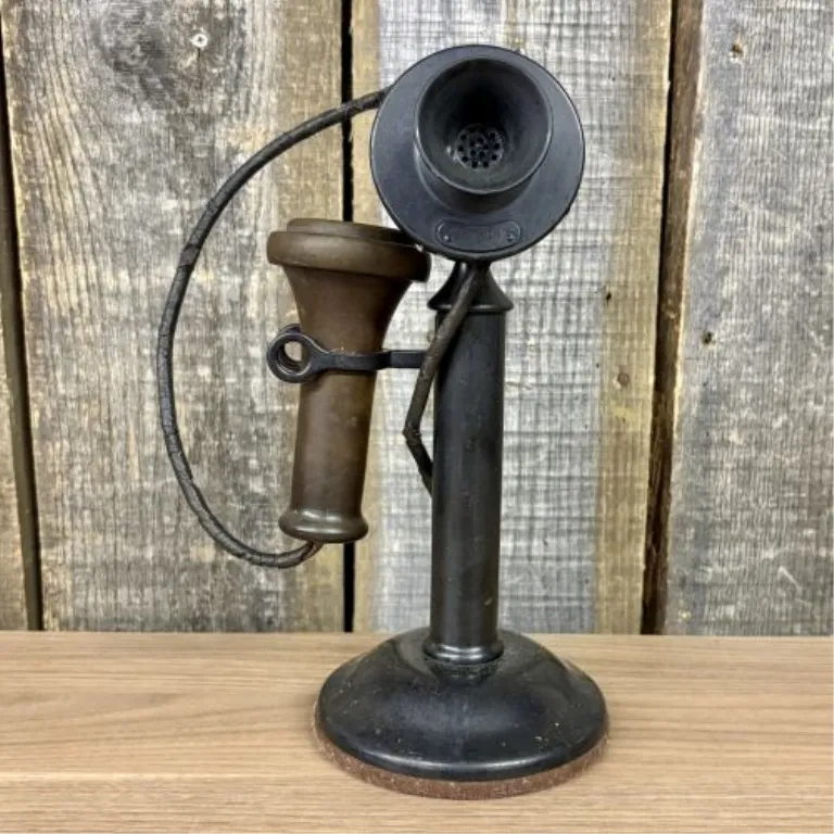 Antique Western Electric Model 323 Candlestick Telephone for AT&T from auction in Shelbyville, Kentucky