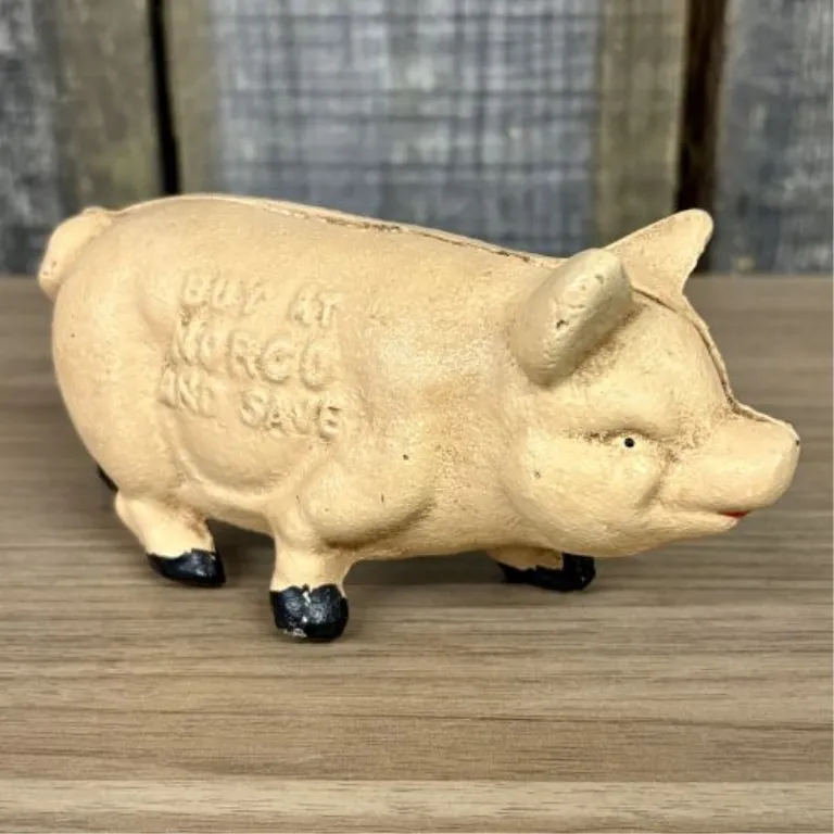 Norco Foundry and Specialty Company Advertising Pig Bank from auction in Shelbyville, Kentucky