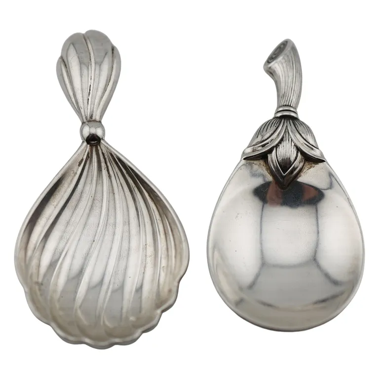 Gianmaria Buccellati Sterling Tea Caddy Spoon Lot from auction in Spring Valley, New York