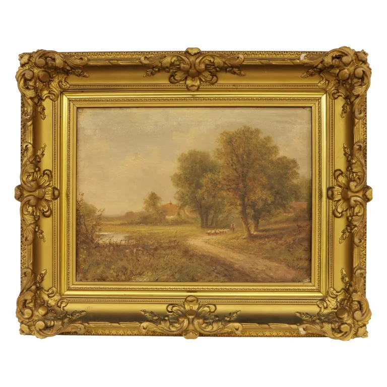 Robert Robin Fenson - Pastoral Landscape Painting from auction in Spring Valley, New York