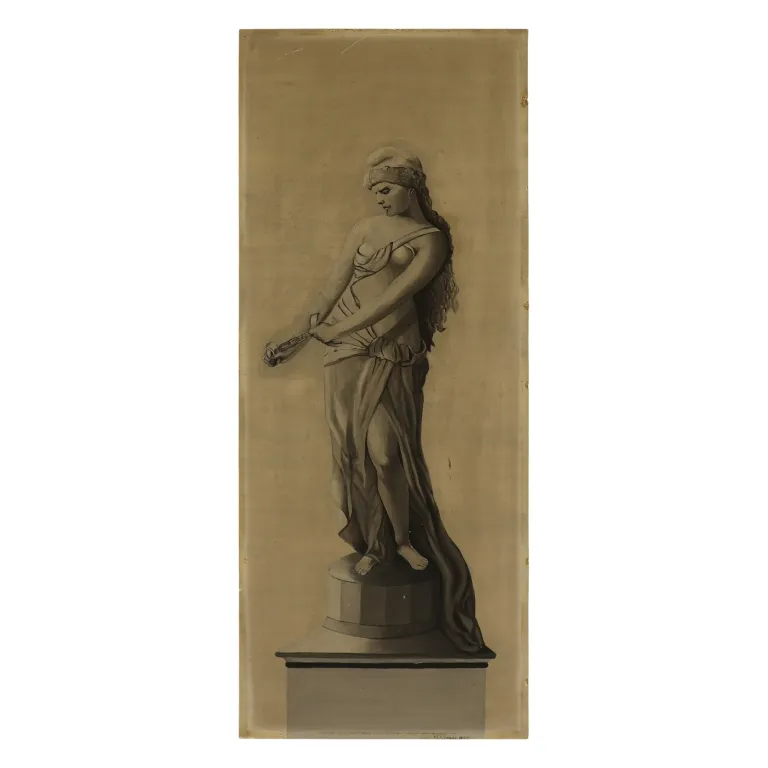 H.T. Jones - Greco-Roman Figural Painting from auction in Spring Valley, New York