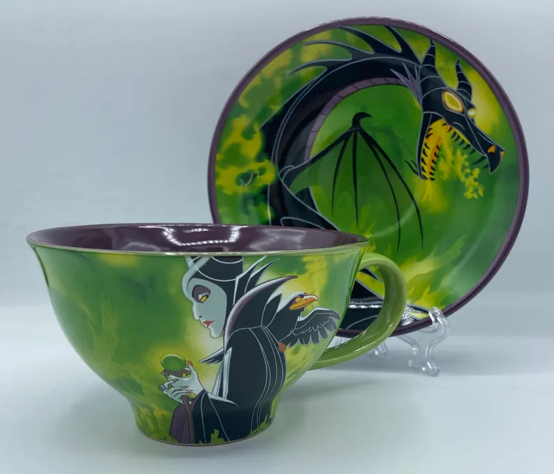 Disney Villains Maleficent Teacup With Saucer from auction in Celebration, Florida