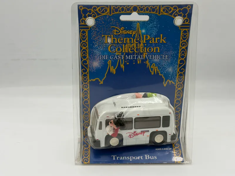 Disney Theme Park Collection Diecast Transport Bus from auction in Celebration, Florida