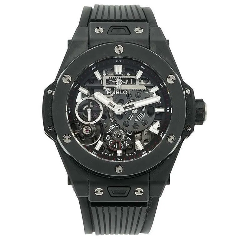 Hublot Big Bang Meca-10 Black Magic, Box & Pap from auction in Carmel, Indiana