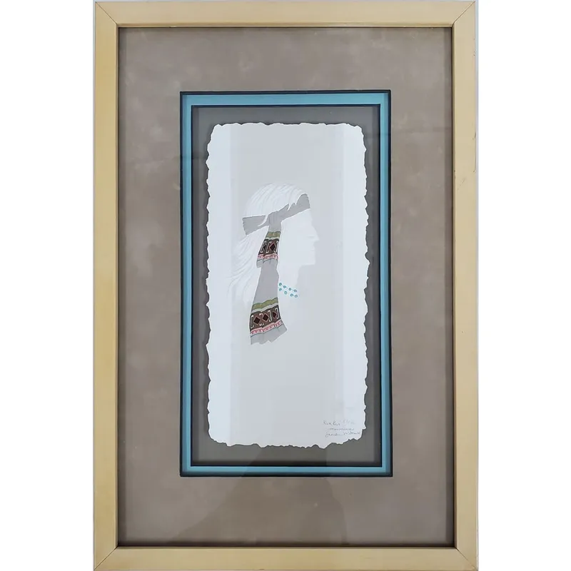 Limited Edition Kwa Kwi Cast Paper Sculpture from auction in East Meadow, New York