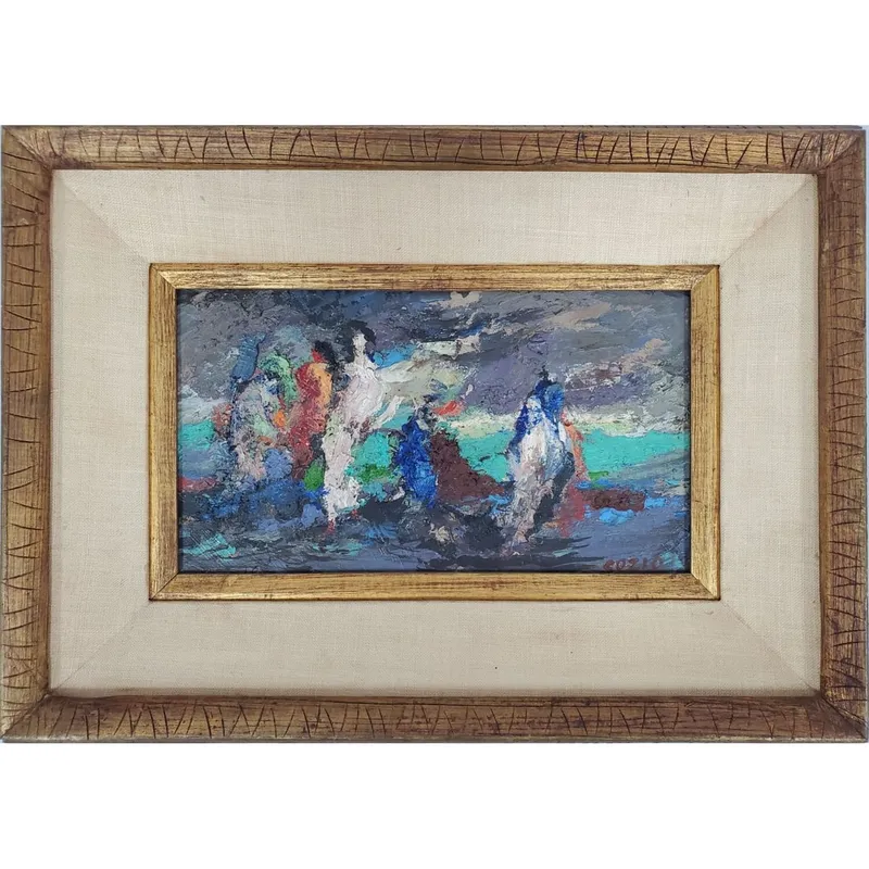 Armando Sozio, Italian (1897-1996) Oil Painting from auction in East Meadow, New York