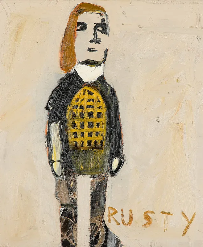 James Havard "Rusty" Oil Painting 2001 from auction in St. Paul, Minnesota