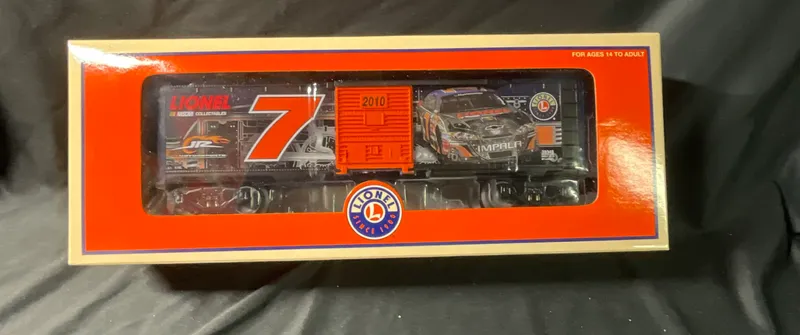 Lionel 2010 NASCAR JR Motorsports Number 7 Boxcar No. 6-39348 from auction in Campbell, New York