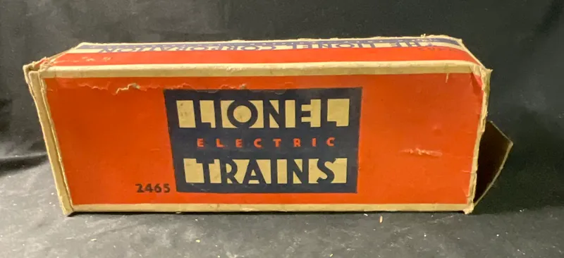 Lionel No. 2465 Sunoco Tank Car with Original Box from auction in Campbell, New York
