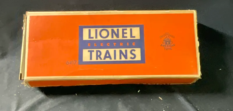 Lionel No. 6417 Pennsylvania N5c Porthole Caboose with Original Box from auction in Campbell, New York