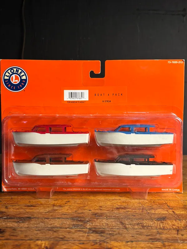 A Set of Lionel Boat Accessories in Original Sealed Blister Pack from auction in Campbell, New York