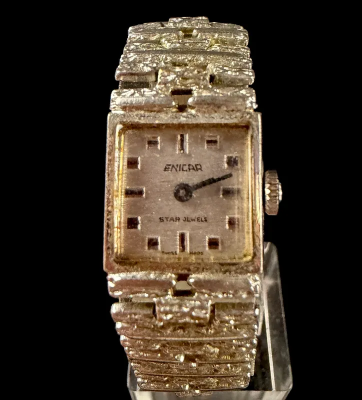 Enicar Star Jewels Vintage Ladies Manual Wind Wristwatch 2706 from auction in Campbell, New York